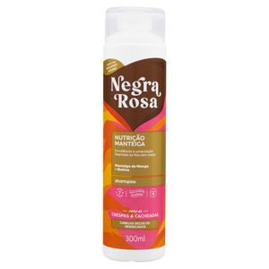 Shampoo Negra Rosa 300ml Nutrição Manteiga