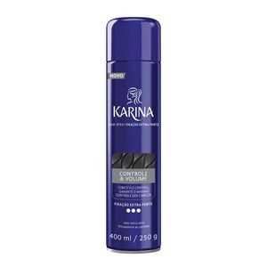 Spray Fixador para Cabelo Karina Fixação Extra Forte 400ml