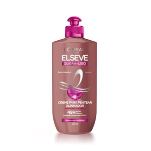 Creme de Pentear Elseve Quera-Liso Liso com Escova 250ml