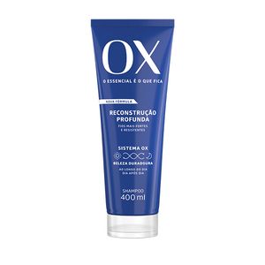 Shampoo Ox 400ml Proteínas Reconstrução