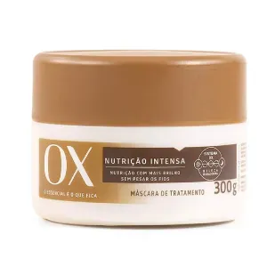 Máscara de Tratamento Capilar OX Oils Nutrição Intensa 300g