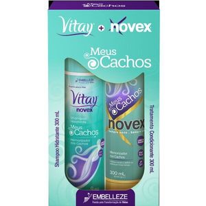 Kit Novex Shampoo + Condicionador Meus Cachos 300ml
