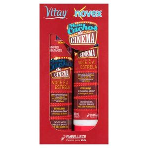 Kit Shampoo + Condicionador Novex Meus Cachos de Cinema 300ml