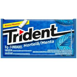 Chiclete Trident Hortelã 8g
