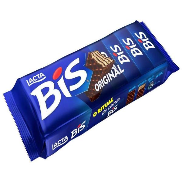 Chocolate Bis Original Lacta 126g - Farmácia São João