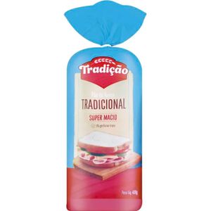 Pão de Forma Tradicional Tradição 400g