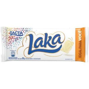 Chocolate Branco Laka Lacta 90g