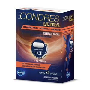 Condres Ultra Colágeno Tipo II - 30 Cápsulas