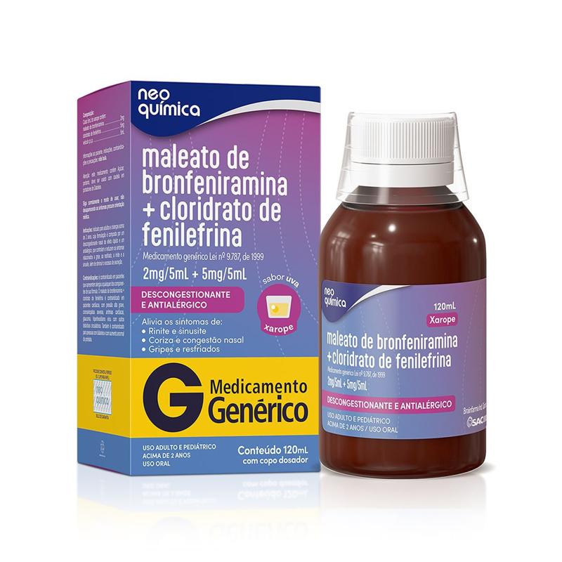 maleato-de-bronfeniramina-2mg-cloridrato-de-fenilefrina-5mg-xarope-120ml-generico-neo-quimica-10038459