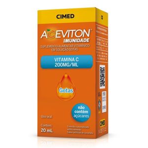 Aceviton Imunidade 200mg 20ml Caramelo Cimed