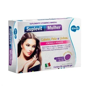 Suplevit Mulher 30 Cápsulas Gelatinosas EMS