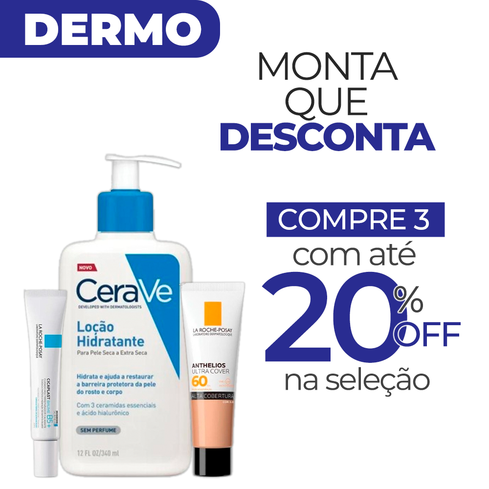 Combine 3 ou mais produtos e ganhe 20% de desconto