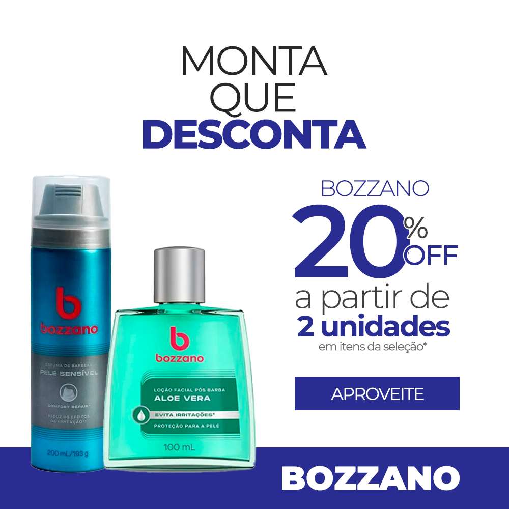 Combine 2 ou mais produtos e ganhe 20% de desconto