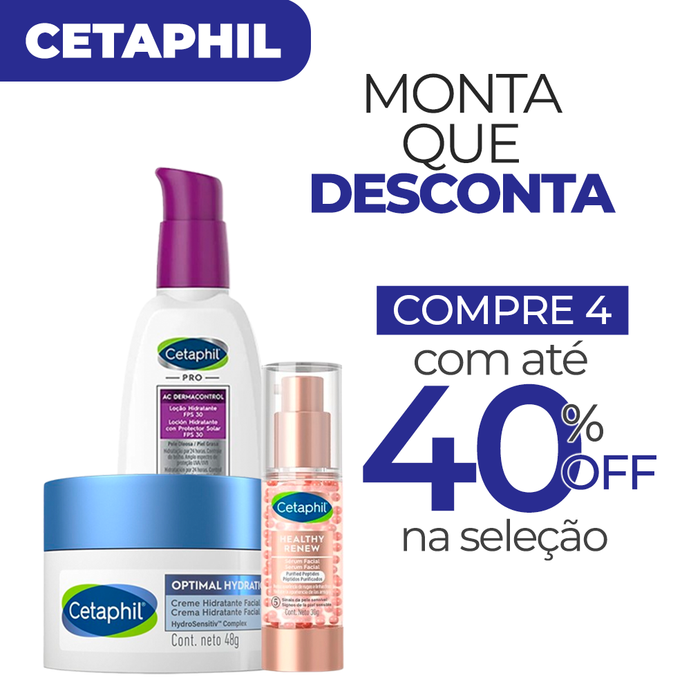 Combine 4 ou mais produtos e ganhe 40% de desconto