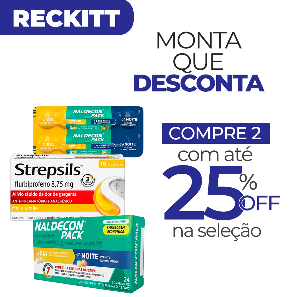Compre 2 produtos com até 25% de desconto em itens selecionados 