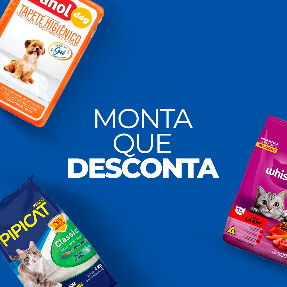 Combine 3 ou mais produtos e ganhe 15% de desconto